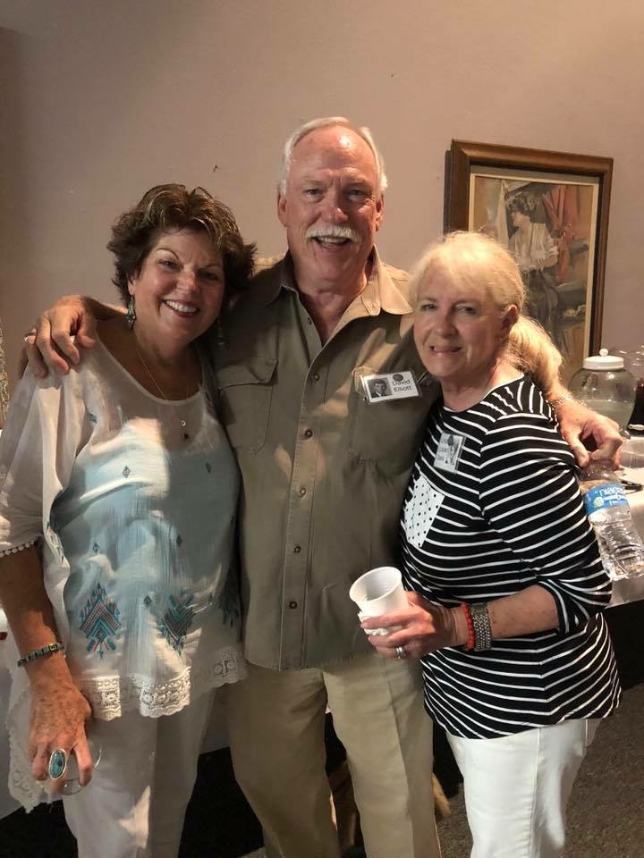 Betty Bernauer, David Elliott and Linda Louise Davis